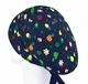 Медицинская шапочка женская HeadwearUniverse универсальная принт Черепаха с фруктами - изображение 2