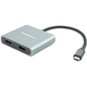 Адаптер USB Type-C to 2x HDMI, 4K, 60Hz PowerPlant (CA913831) - изображение 1