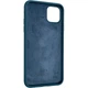 Чохол Fiji Silicone Case для Apple iPhone 11 бампер накладка Full Soft Dark Blue - зображення 2