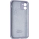 Чехол Fiji Silicone Case Full Camera для Apple iPhone 11 бампер накладка с защитой камеры Lavender Grey - изображение 3