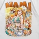 Футболка с принтом Аниме One Piece Nami XL Белый Ф Ан007-Б XL - изображение 2