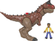 Zestaw figurek Imaginext Jurassic World Camp Cretaceous Carnotaurus Toro & Darius 2 szt (0194735010813) - obraz 4