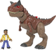 Zestaw figurek Imaginext Jurassic World Camp Cretaceous Carnotaurus Toro & Darius 2 szt (0194735010813) - obraz 5