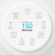 Маршрутизатор TP-Link Deco X50-PoE (1-pack) - зображення 8