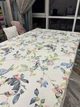 Скатерть ALLROLL 130x170 см Птичка на веточке, на белом фоне - изображение 1