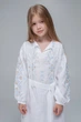 Вишита сукня White/Трійця 116 UKR-0228 UkrGlamour - зображення 7