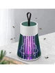 Электрическая лампа уничтожитель насекомых мух комаров Mosquito killing Lamp YG-002 от USB с LED подсветкой Green - изображение 2
