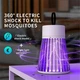 Электрическая лампа уничтожитель насекомых мух комаров Mosquito killing Lamp YG-002 от USB с LED подсветкой Green - изображение 9