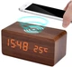 Настільний годинник UFT Wood Wireless clock Brown - зображення 1