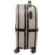 Чемодан маленький для ручной клади Semi Line 20" (S) ABS-пластик Champagne/Black (T5674-3) - изображение 6