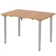 Стіл складаний Bo-Camp Southwark 60x40 см, алюмінієвий каркас, до 25 кг, Bamboo Brown (1404644) - изображение 2