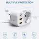 Удлинитель настенной розетки с USB и Type C 20 Вт сетевой разветвитель LENCENT - изображение 5