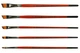 Кисть синтетика угловая Kolos Carrot 1097A, №2, короткая ручка - изображение 3