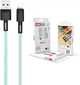 Кабель XO lightning NBQ166 5A 1 м Green (NB166-L-1-GR) - изображение 2