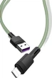 Кабель XO lightning NBQ166 5A 1 м Green (NB166-L-1-GR) - изображение 3