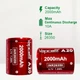 Аккумулятор 26350 3.6V 2000mAh 10A Li-ion INR26350-A20 1шт 26*35mm Vapcell - изображение 2