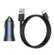 АЗУ Baseus 2хUSB QC 40W с кабелем USB-Type-C Golden Contactor Pro Dark Gray (TZCCJD-A0G) - изображение 7