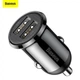 Автомобильное зарядное устройство Baseus 2хUSB 4.8A Grain Pro Black (CCALLP-01) - изображение 2