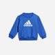 Дитячий спортивний костюм (світшот + штани) для хлопчика adidas I Bos Logo Jog IJ8857 92 Синій/Сірий (4066761991571) - зображення 2