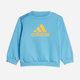 Дитячий спортивний костюм (світшот + штани) для хлопчика adidas I BOS LOGO JOG IS2519 86 см Блакитний/Темно-синій (4067887402132) - зображення 2