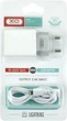 Сетевое зарядное устройство XO L65 2.4A/2USB + Lightning White (L65-L-WH) - изображение 2