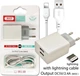 Сетевое зарядное устройство XO L65 2.4A/2USB + Lightning White (L65-L-WH) - изображение 4