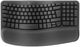 Klawiatura bezprzewodowa Logitech Wave Keys For Business Wireless/Bluetooth Czarna (920-012334) - obraz 1