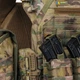 Плитоноска Warmor Gen.3 Мах Pro Мультикам з підсумками під магазини, сумка сбросу, напашником, аптечкою, турнікет + М'які балістичні пакети для боків та паху - зображення 6