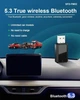 USB FM-трансмиттер Bluetooth 5.3 mini-адаптер / передатчик / ресивер / модулятор black (732390731433) - изображение 7
