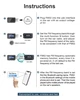 USB FM-трансмиттер Bluetooth 5.3 mini-адаптер / передатчик / ресивер / модулятор black (732390731433) - изображение 14