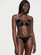 Бюстгальтер Victoria's Secret Very Sexy Double Shine Strap Push-Up Bra 34C Чорний (26711578) - изображение 3