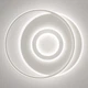 Люстра світлодіодна стельова LUMINARIA GEOMETRIA ROUND 60W R560/490 WHITE 220V IP20, LED світильник з пультом ДУ - Уцінка - зображення 5