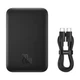 Павербанк BASEUS Magnetic Mini Wireless 10000mAh 20W с беспроводной зарядкой Qi 15W (PPCX030001) Black - изображение 3