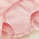 Боди детское с фатиновой юбкой Baby 70 см Розовый 3-6 мес - изображение 3