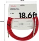 Кабель інструментальний Fender Cable Original Series 18.6' FRD - зображення 2