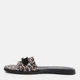 Женские шлепанцы кожаные Ashoes dutti 40 25.5 см Светлый леопард (ROZ6501004485) - изображение 3