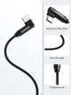 ​Кабель aceyoon Type A to Type-C USB2.0, 2.4A, 0.2м черный - изображение 5