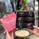 Набор мужских носков на 6 пар 40-45 черные с принтом демисезонные весна-осень в коробке универсальные трикотажные для парней - изображение 7