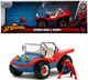 Metalowy samochód Jada Marvel Spider-Man Buggy z figurką Spider-Mana 1:24 (SBA253225030) - obraz 9