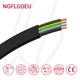 Кабель плаский NGFLGOEU 4G10 0,6/1 кВ чорний - зображення 2