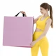 Мат гимнастический складной 4FIZJO 180 x 60 x 5 см Pink/Light Pink (P-5907739319678) - изображение 10
