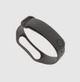 Ремешок Xiaomi Mi Band 4 / 3 силиконовый однотонный браслет Серый / Коричневый 2418P - изображение 2