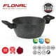 Кастрюля алюминиевая Flonal Pietra Lavica 2.4 л PLIC22080 с антипригарным покрытием Magma-Tech - изображение 2