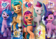 Puzzle Clementoni My little Pony 4 w 1 (8005125214136) - obraz 2