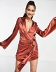 Комбинезон Asos 109794592 36 коричневый - изображение 1