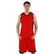 Форма баскетбольная Zelart L044 размер 3XL рост 175-180 см Red-Black - изображение 1