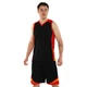 Форма баскетбольная Zelart L044 размер 2XL рост 170-175 см Black-Red - изображение 1