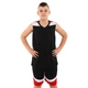 Форма баскетбольна дитяча Zelart L050 розмір S зріст 140-150 см Black-White-Red - зображення 1