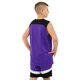 Форма баскетбольная детская Zelart L050 размер XS рост 130-140 см Purple-White-Black - изображение 3
