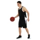 Форма баскетбольная Zelart L221 размер 5XL рост 185-190 см Black-White - изображение 3